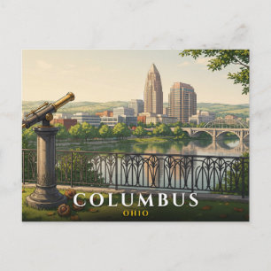 Columbus Ohio Resa Vykort