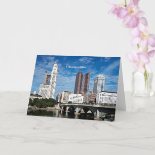 Columbus, Ohio-skyline Kort