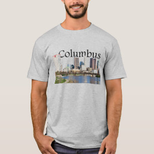 Columbus Ohio Skyline T Shirt