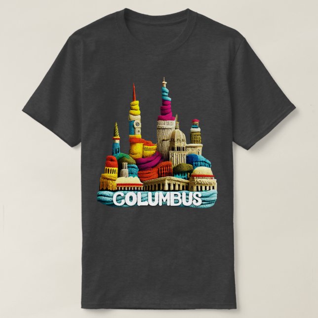 Columbus Ohio T Shirt (Design framsida)