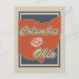 Columbus, Ohio-vykort - vykort för resor