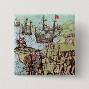 Columbus på Hispaniola Knapp