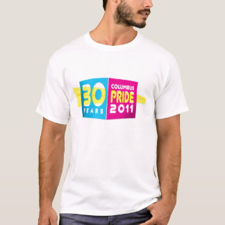 Columbus pride 2011 officiella T-tröja T-shirt