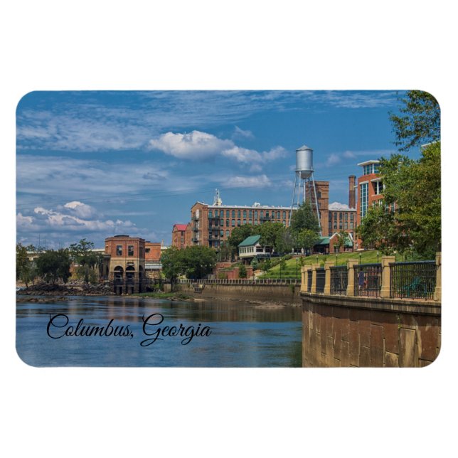 Columbus River Walk Magnet (Horisontell)