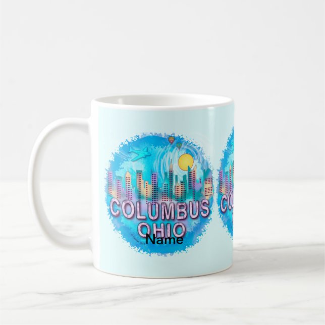 Columbus Skyline Kaffemugg (Vänster)