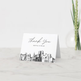 Columbus Skyline Sketch Tom Kort Tackkort