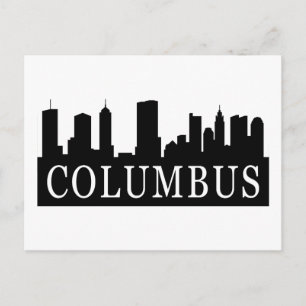 Columbus Skyline Vykort