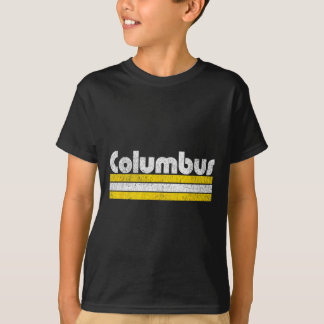 Columbus Soccer Vintage City  T Shirt