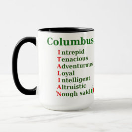 Columbus var ITALIAN Mugg