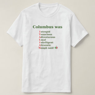 Columbus var ITALIAN T Shirt
