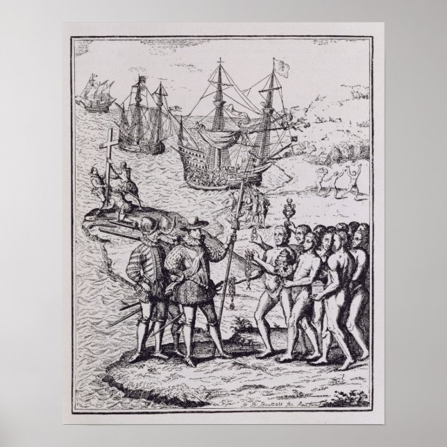 Columbus vid Hispaniola 2 Poster (Framsidan)