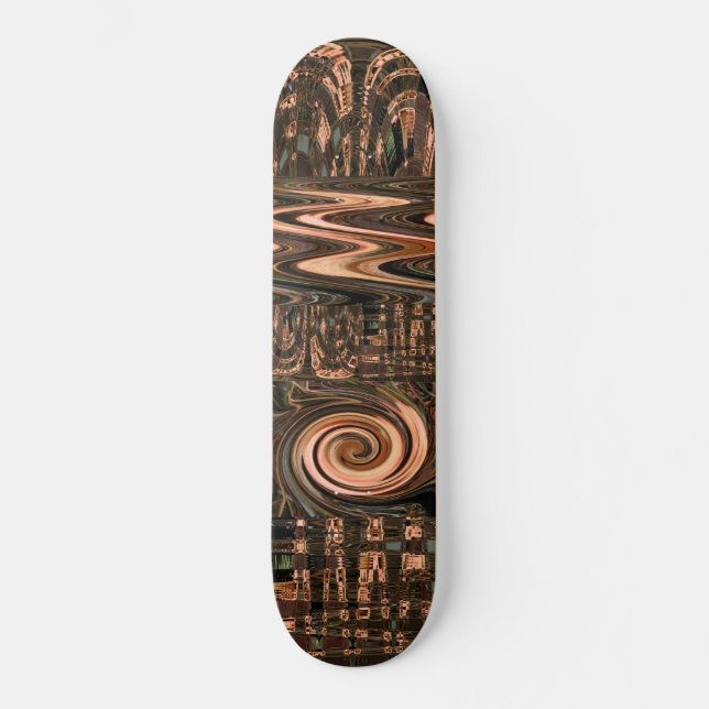 Columned Stinkhorn Mushroom OBX Skateboard Bräda 19,5 Cm (Framsida)