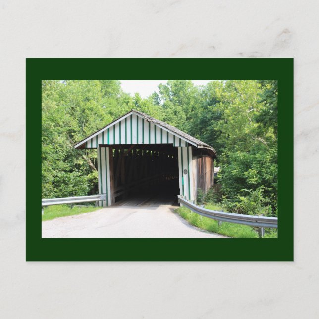Colville Covered Bridge, Paris Kentucky - vykort (Framsida)