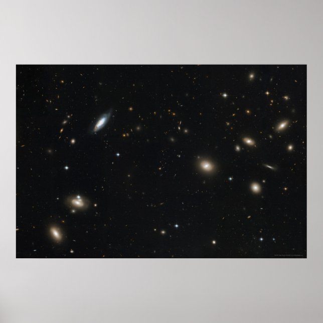 Coma Cluster of Galaxies 36 x 24 (36 x 27) Poster (Framsidan)