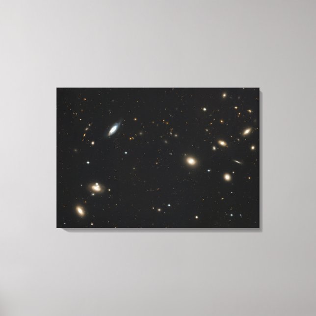 Coma Cluster of galaxies Canvastryck (Framsida)