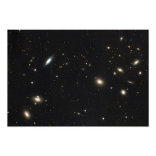 Coma Cluster of galaxies Fototryck