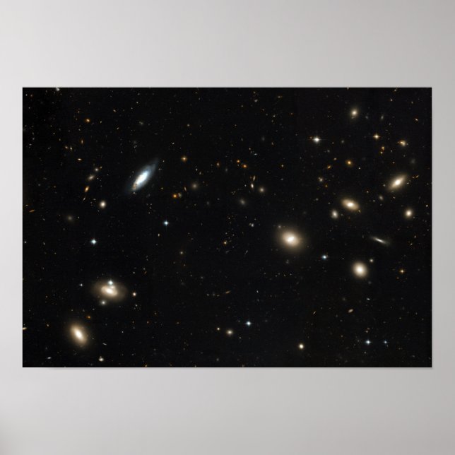 Coma Cluster of galaxies Poster (Framsidan)
