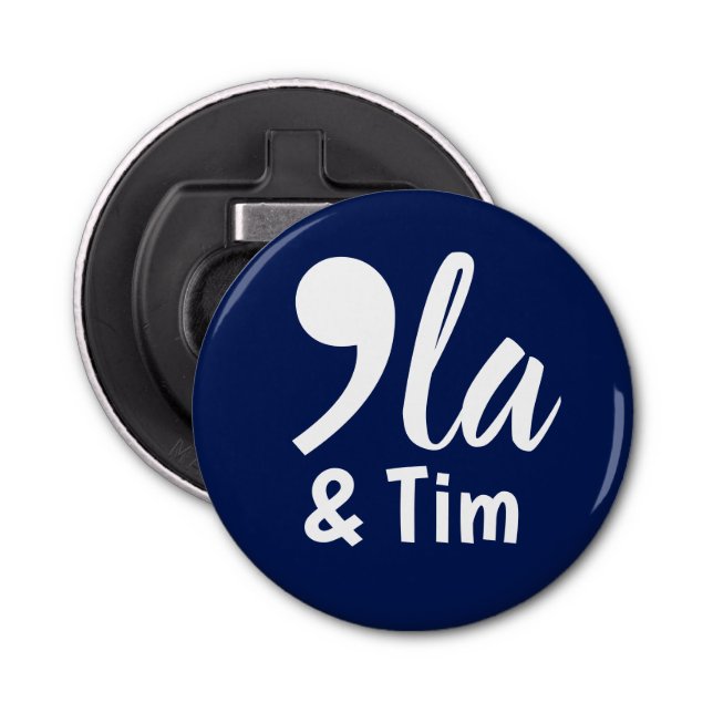 Coma Kamala och Tim 2024 Flasköppnare (Framsidan)