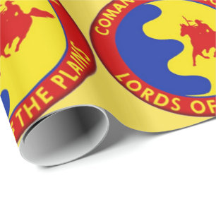 Comaanche Nation Flagga Presentpapper
