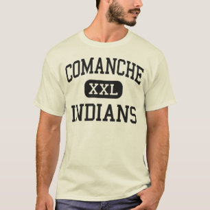 Comanche - indier - högstadium - Comanche Texas Tee Shirt