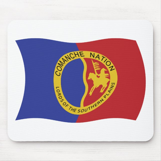 Comanche Nation Flag Musmatta (Framsidan)