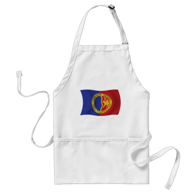 Comanche Nation Flagduk Förkläde (Framsidan)
