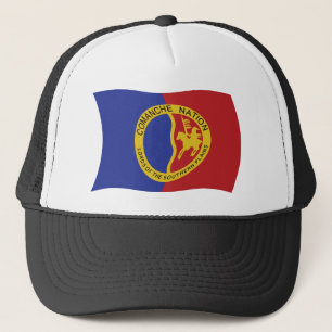 Comanche Nation Flagg Hatt Keps