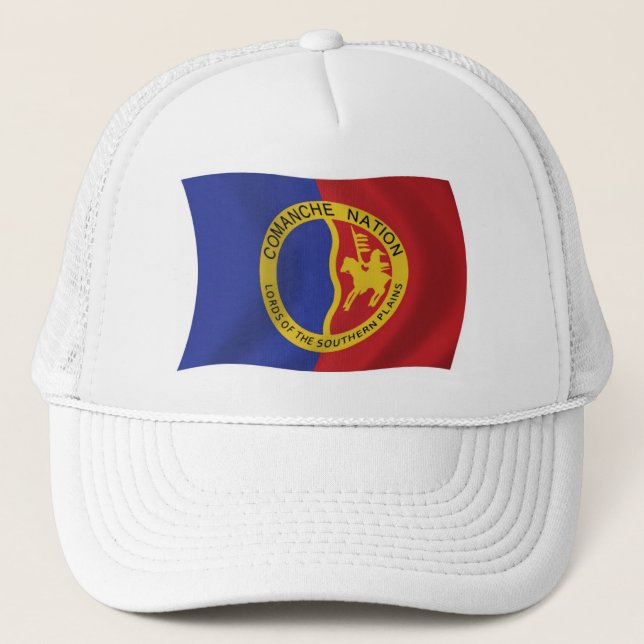 Comanche Nation Flagga Hat Keps (Framsida)
