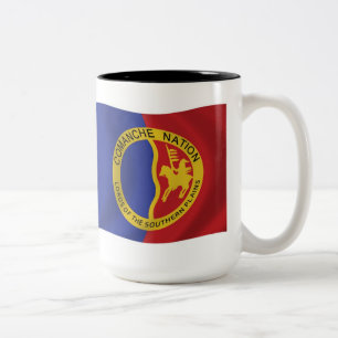 Comanche Nation Flagga Mugg