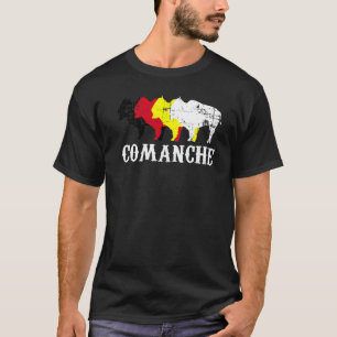 Comanche People Native Indian Medicine Wh T Shirt