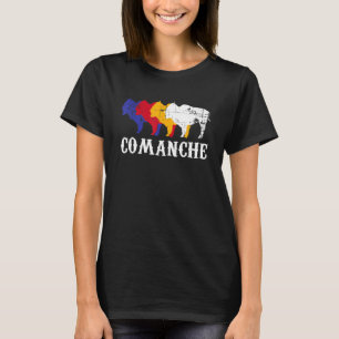 Comanche People Native Indian Medicine Wh T Shirt