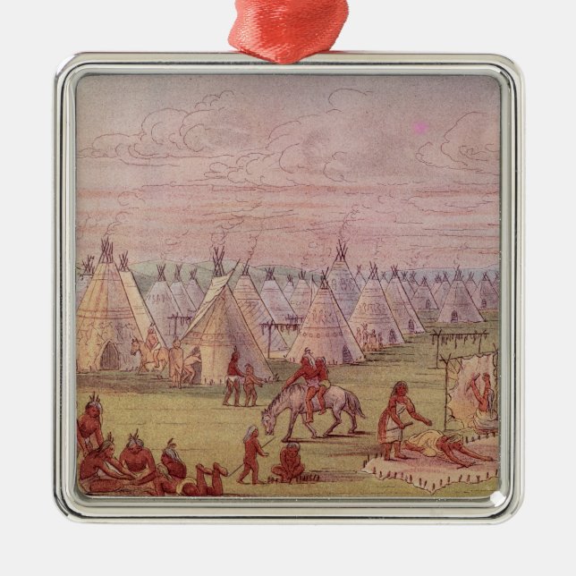 Comanchee by julgransprydnad metall (Framsidan)