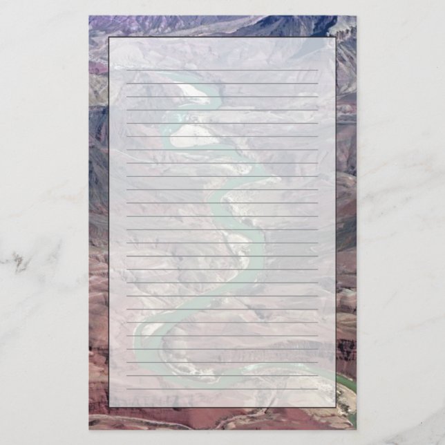 Comanchen pekar, grandet Canyon Brevpapper (Framsida)