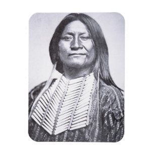 ComancheTribesman, 1872 (b-/wfotoet) Magnet