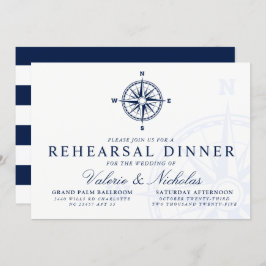 Comass Ro Bröllop Rehearsal Middag Inbjudningar
