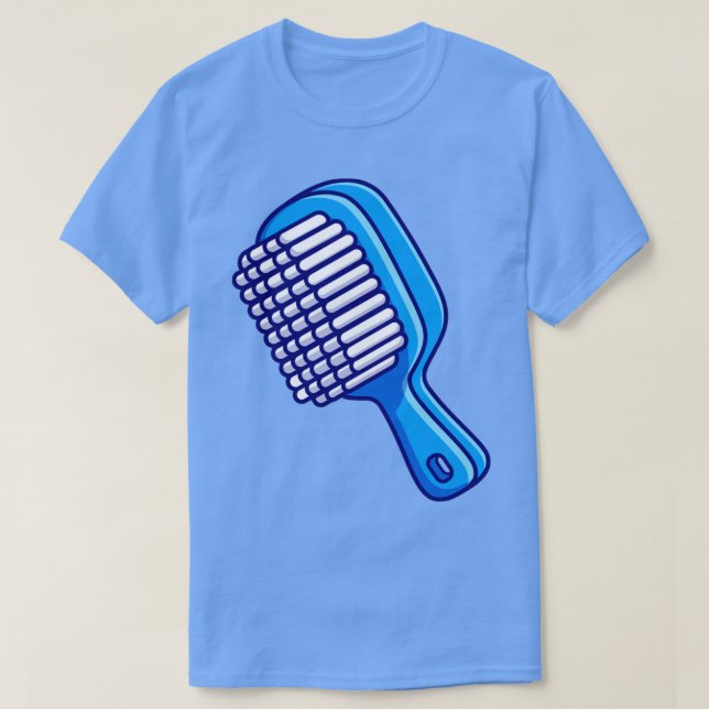 Comb Hair-Tecknad T Shirt (Design framsida)