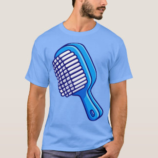 Comb Hair-Tecknad T Shirt