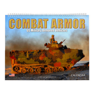 COMBAT ARMOR - USA:s militära beväpnade Fordon Kalender
