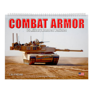 COMBAT ARMOR - USA:s militära beväpnade Fordon Kalender