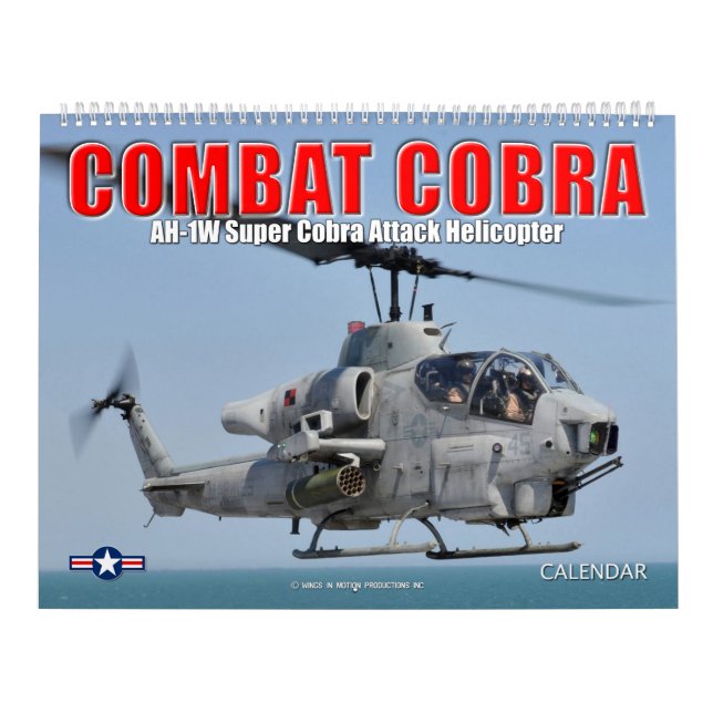 COMBAT COBRA - AH-1-attackhelikopter Kalender (Omslag)