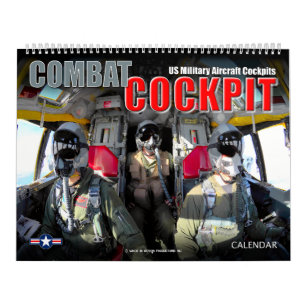 COMBAT COCKPIT - US Military Aircraft Cockpits Kalender