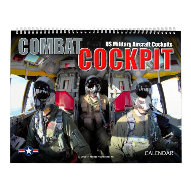 COMBAT COCKPIT - US Military Aircraft Cockpits Kalender (Omslag)