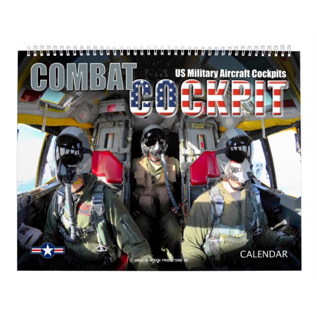 COMBAT COCKPIT - US Military Aircraft Cockpits Kalender (Omslag)