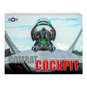 COMBAT COCKPIT - US Military Aircraft Cockpits Kalender