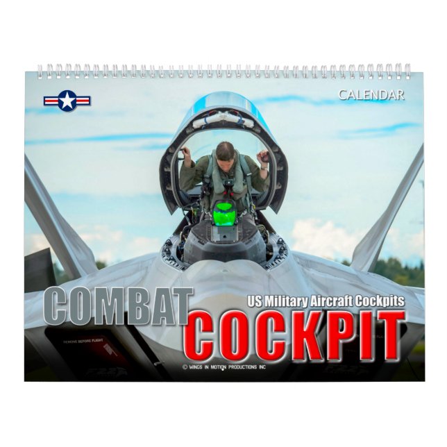 COMBAT COCKPIT - US Military Aircraft Cockpits Kalender (Omslag)