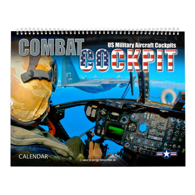 COMBAT COCKPIT - US Military Aircraft Cockpits Kalender (Omslag)