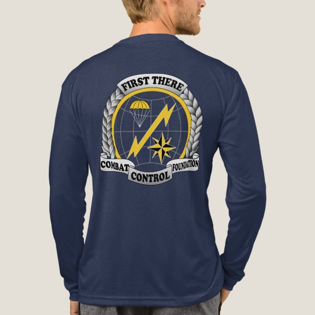 Combat Control RED fredag. Hedra de utplacerade. T Shirt (Baksida)