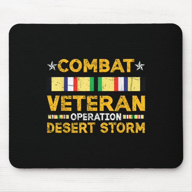 Combat Desert Storm Veteran Persian Krig Service R Musmatta (Framsidan)