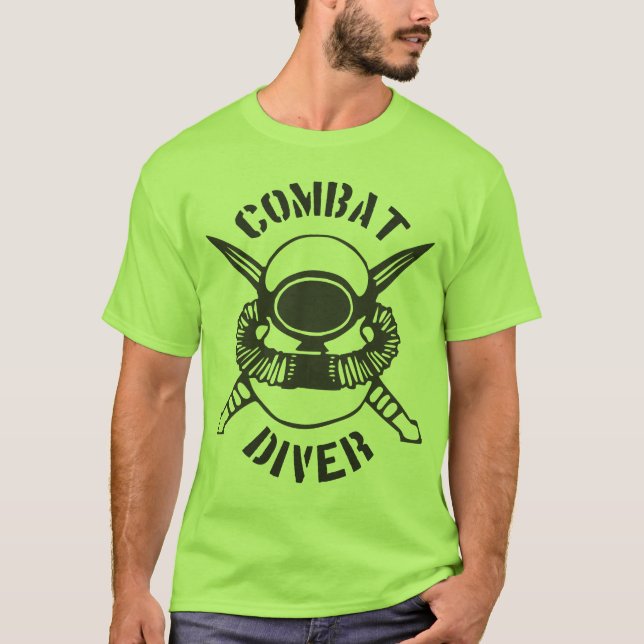 Combat Diver T Shirt (Framsida)