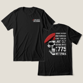 Combat Engineer Sapper Castle taktisk vapen emblem T Shirt